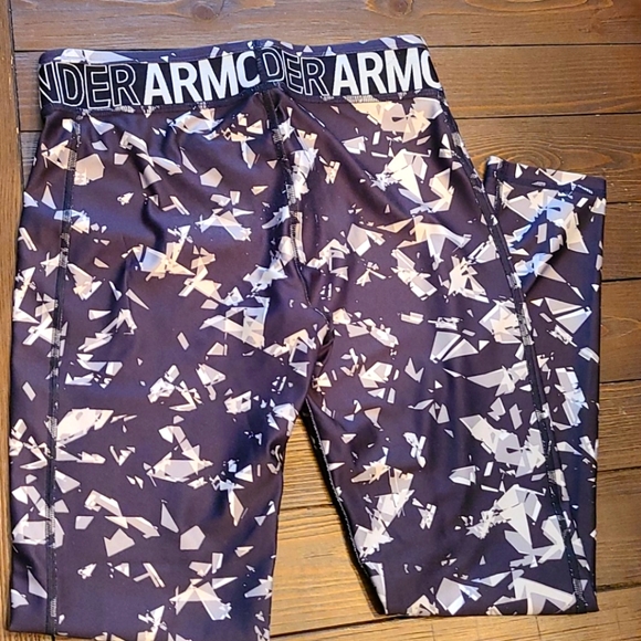 Under Armour girls leggings black color size large - Picture 4 of 4